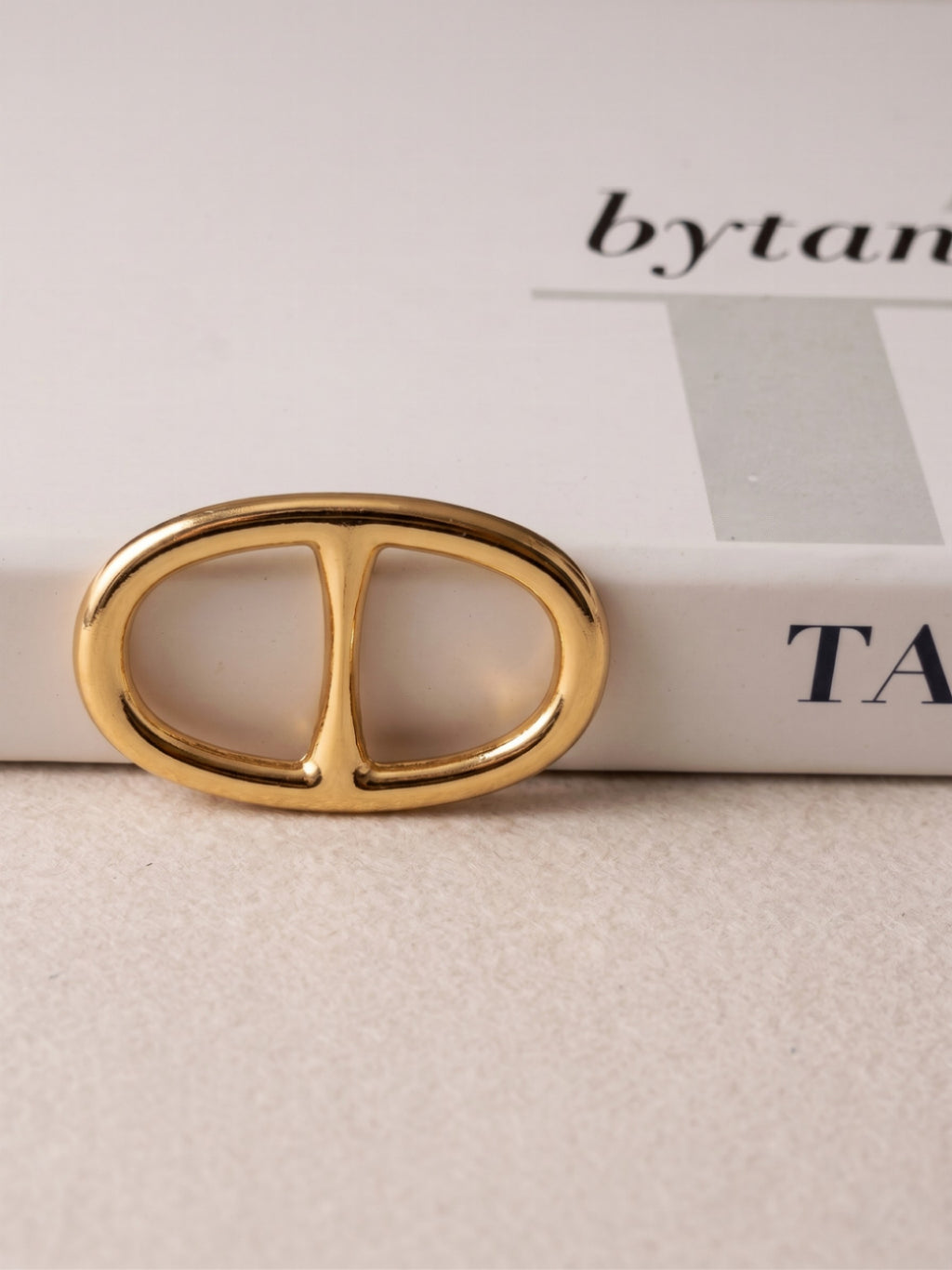TANEÉ Silk Styling Ring - Gold toned