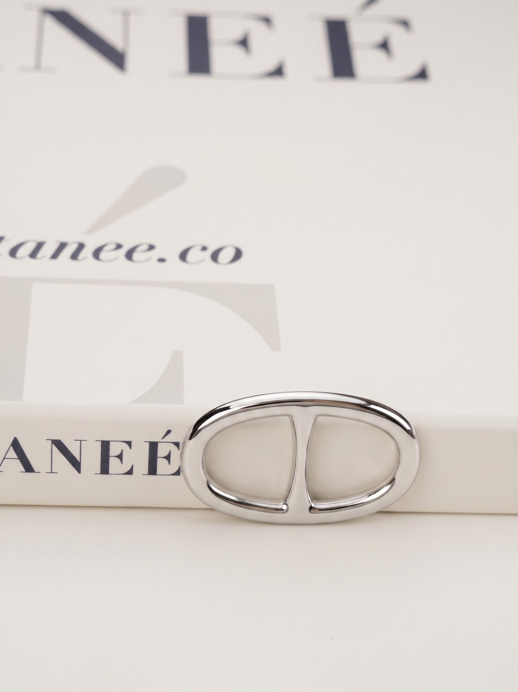 TANEÉ Silk Styling Ring - Silver toned
